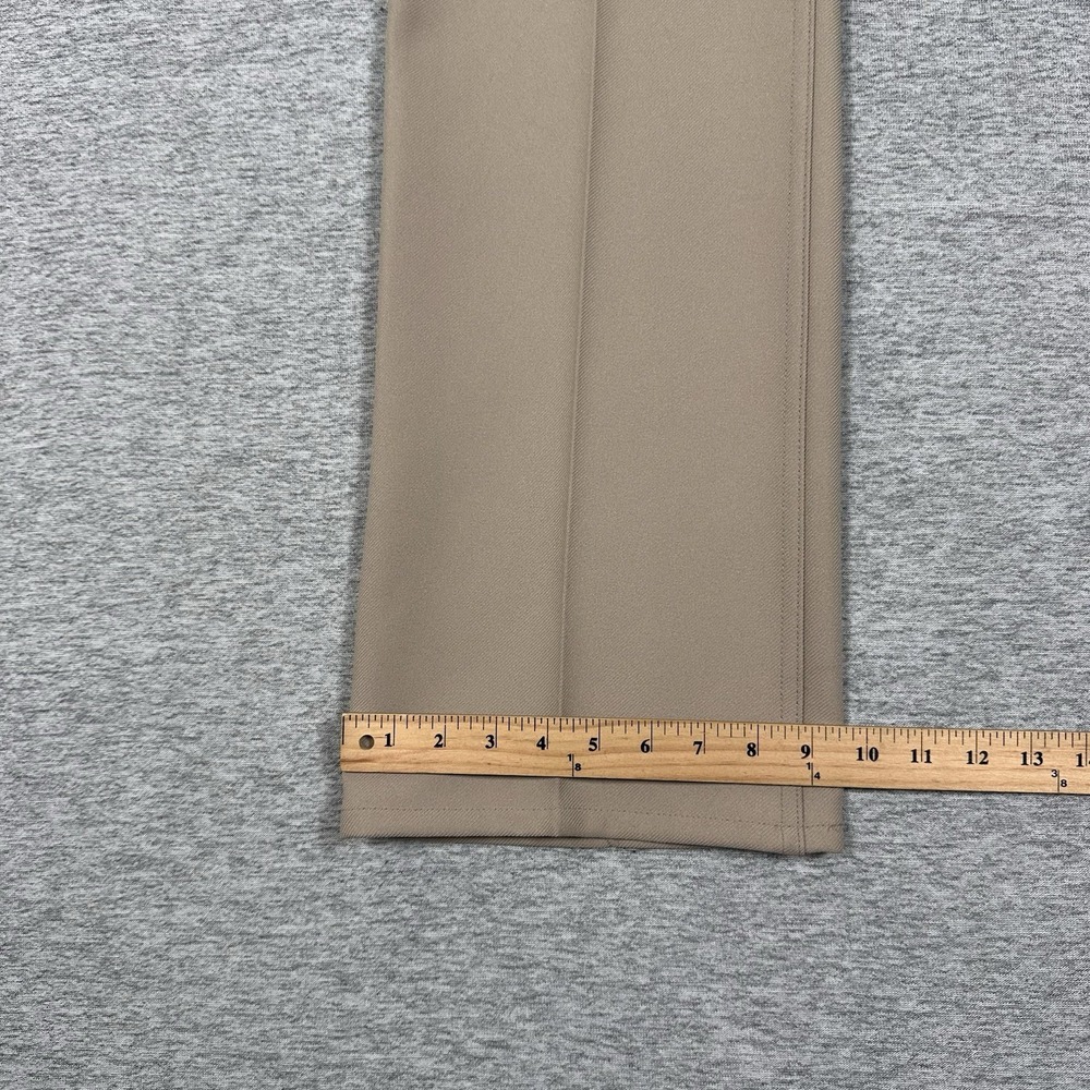 Vintage Levi's Pants Mens 38x32 Tag (36x33 Fit) Beige Polyester Bootcut USA Made - Picture 6 of 9